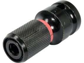 Переходник ударный отверточных насадок бит 1/2"-HEX-1/4" YATO YT-04691