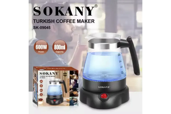 Турка электрическая для кофе SOKANY SK-09045 | Зображення 1