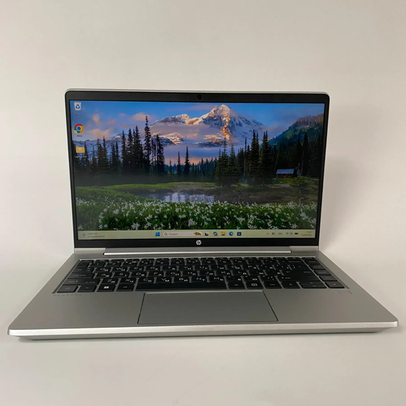 Ультрабук Б-класс HP ProBook 445 G8 / 14" (1920x1080) IPS / AMD Ryzen 5 5600U (6 (12) ядер по 2.3 - 4.2 GHz) / 16 GB DDR4 / 256 GB SSD / AMD Radeon Vega 7 Graphics / Fingerprint / WebCam б/у + Подарок Беспроводная мышь / USB | Зображення 1