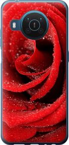 Чехол на Nokia X20 Красная роза "529u-2532-17620"