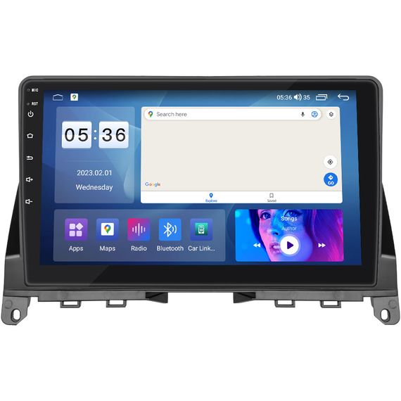Універсальна магнітола K7862S 10'' QLED-DSP з CarPlay 4+32+4G SIM 8 Core Android 12 RGB (43334-K7862S- 10''_7826) | Зображення 2