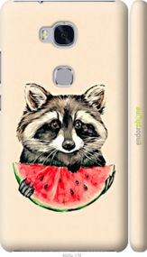 Чохол на Huawei Honor 5X Єнотик з кавуном "4605m-176-2448"