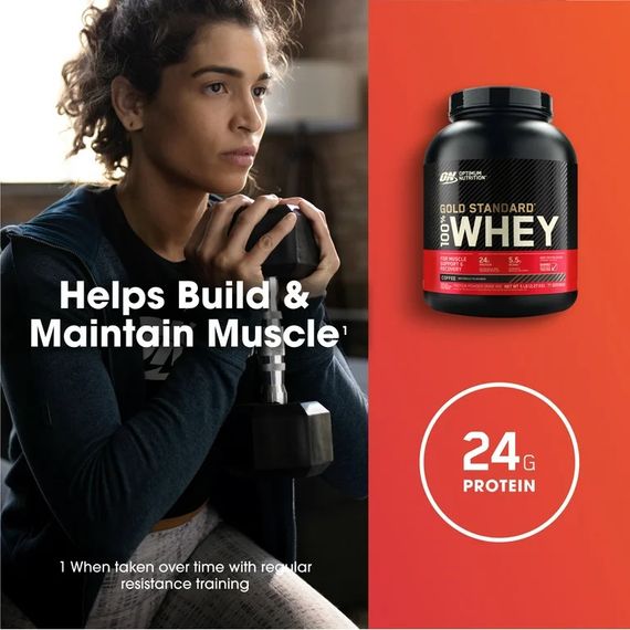 Протеїн Optimum Nutrition 100% Whey Gold Standard 2,3 kg (Mocha Cappuccino) | Зображення 2
