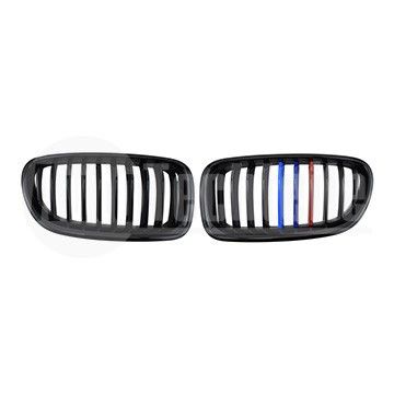 Решетки радиатора компл. BMW 5 F10/F11 10-16 (глянц. чёрн.) (M-стиль), AutoTechteile, 706 5130, 706 5129