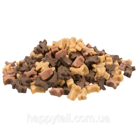 Ласощі Trixie Junior Soft Snack Bones для цуценят з куркою бараниною лососем та кальцієм 140 г | Зображення 1
