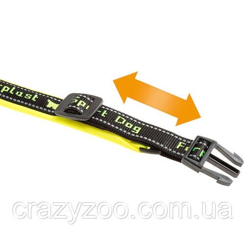 Ошейник для собак Ferplast Sport Dog C25/55 нейлоновый желтый 2.5х45-55 см 78004128 | Зображення 2