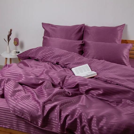 Постільна білизна євро ТЕП Sateen Shine Sorbet 2-04120-28491 200х215 см фіолетова | Зображення 1