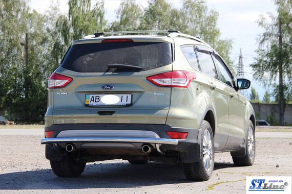 Задня дуга AK002 (нерж) для Ford Kuga/Escape 2013-2019 рр | Зображення 1