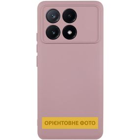 Чохол TPU GETMAN Liquid Silk Full Camera для Xiaomi Poco X6 / Note 13 Pro 5G Рожевий / Pink Sand