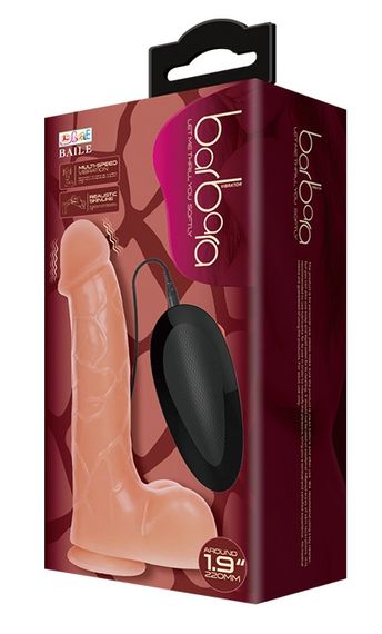 Вибратор на присоске BAILE - Barbara Multi-speed vibration, BW-008074ZSY Sex Aura | Зображення 8