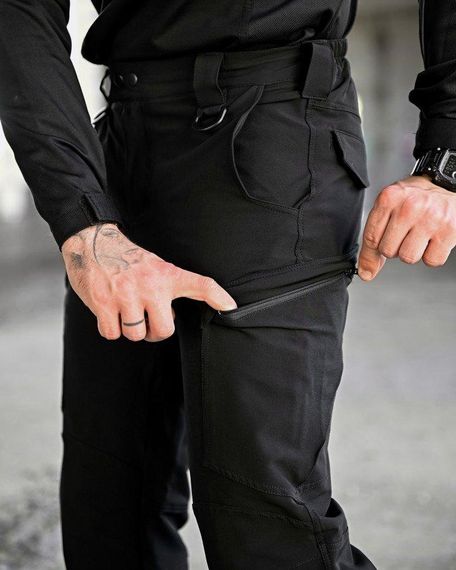Еластичні тактичні штани Patriot black (люкс) ВТ5975 | Зображення 3