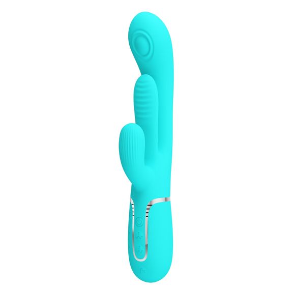 Вібратор із стимулятором клітора PRETTY LOVE — Shonia Green 3 in 1, BW-500041-1 Sex Aura | Зображення 2
