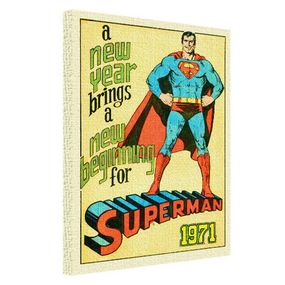 Картина на полотні Superman 1971 45х65 см (H4565_RET008)