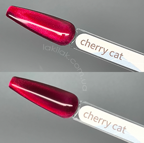 Гель-лак котяче око Gelix Cat Eye Cherry 8мл