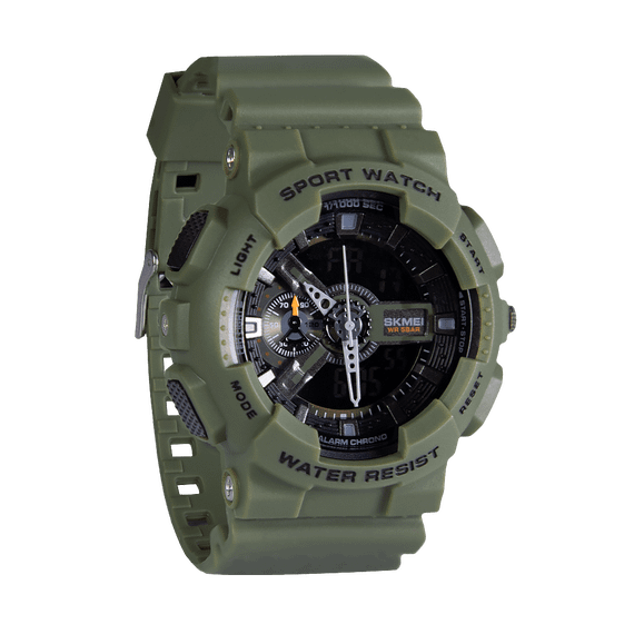 Годинник спортивний SK1688 Олива (7552)