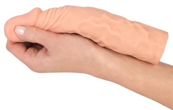 Удлинительная насадка - Nature Skin Extension Sleeve +3 см sexstyle | Зображення 5