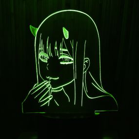 Акриловый светильник-ночник Зеро Ту зеленый tty-n000314