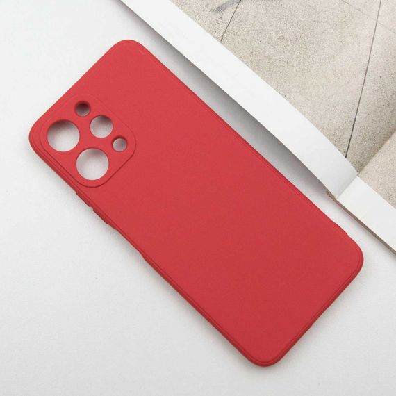 Силиконовый чехол Candy Full Camera для Xiaomi Redmi 12 Красный / Camellia | Зображення 1