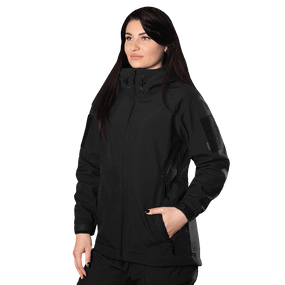 Жіноча куртка Stalker SoftShell Чорна (7442), XS