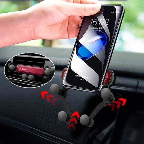 Автомобильный держатель для смартфона 4.7"-6.5" INIU, гравитационный | Зображення 1
