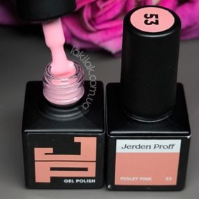 Гель-лак Jerden Proff №53 (розовый пятачок) 5 мл