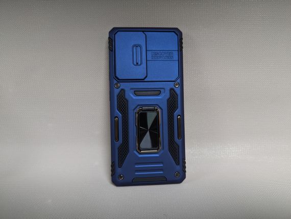 Чохол Samsung S21 ultra 5G  Протиударний Camera Slide Ring NEW синій | Зображення 1