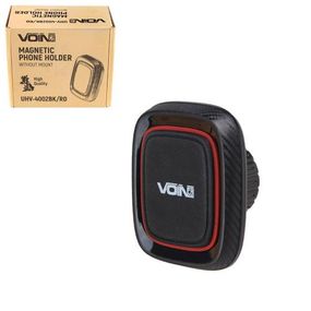 Тримач мобільного телефону VOIN UHV-4002BK/RD магнітний, без кронштейна