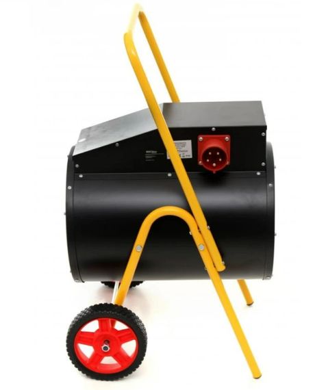 Теплова електрична гармата Kraft Dele 15 кВт, площа обігріву 250 кв.м., підлоговий, чорний (KD11726) | Зображення 4