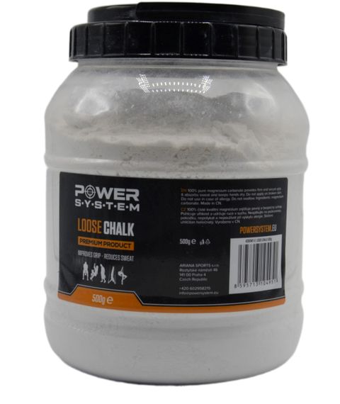 Магнезія спортивна суха PowerSystem PS-4090 Powder Chalk 500 г. | Зображення 4