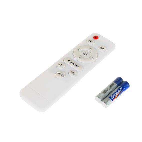 Светильник настенно-потолочный светодиодный с пультом W-618/98W RM WW+CW+NW | Зображення 1