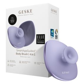 Щетка для тела GESKE Body Brush metal 4в1 starlight, Фиолетовый