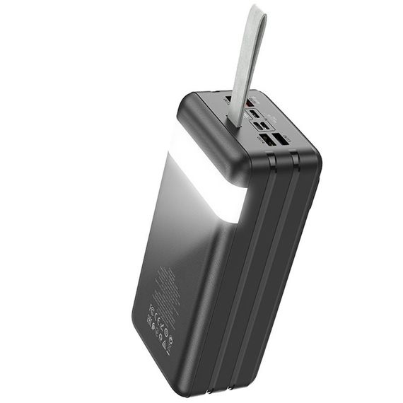 Портативное ЗУ Power Bank Hoco J86B Electric 22.5W+PD20W 60000 mAh Черный | Зображення 3