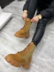 Костюм плащевка ультра хаки-белый L 38