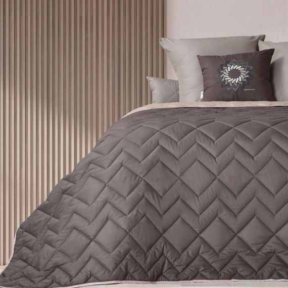 Покривало IDEIA 87031 Україна 220*240  Мікрофібра Коричневий