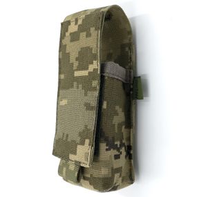 Подсумок под турникет закрытый IRR CORDURA 500D Пиксель ММ-14 (pixel) Molle