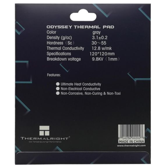 Термопрокладка Thermalright ODYSSEY 120x120x2 | Зображення 2