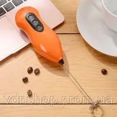 Ручний портативний міні-міксер спінювач для вершків та молока капучинатор | Зображення 1