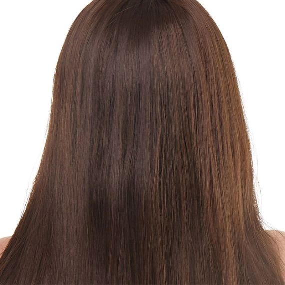 Перука хвиляста каскад з чубчиком Fetish Hair, коричневий, 60 см Sex Aura | Зображення 1