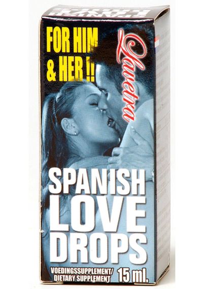 Збуджуючі краплі - Spanish Love Drops Lavetra, 15 мл