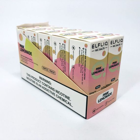 Жидкость ELFLIQ 30 мл 5%. Розовый лимонад (Pink Lemonade) | Зображення 7