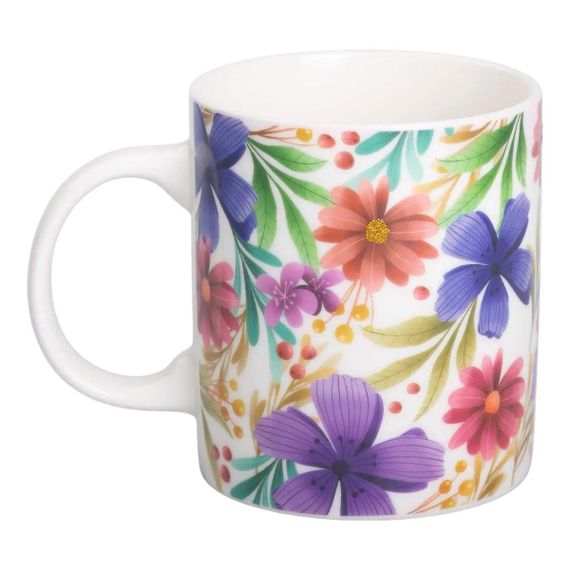 Порцелянова чашка з малюнком 400 (мл) для чаю та кави RX-N240472V