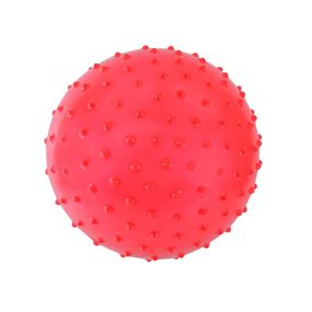М'ячик дитячий з шипами MB0112 гумовий 18 см, 58 грам Червоний