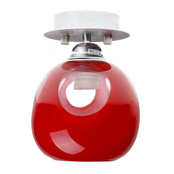 Светильник настенно-потолочный накладной BR-01 232S/1 Red | Зображення 2