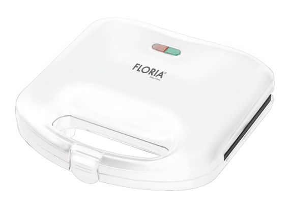 Сендвічниця тостер Floria ZLN4305, 750W, white