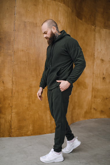 Костюм Плюш капюшон хакі S L | Зображення 2