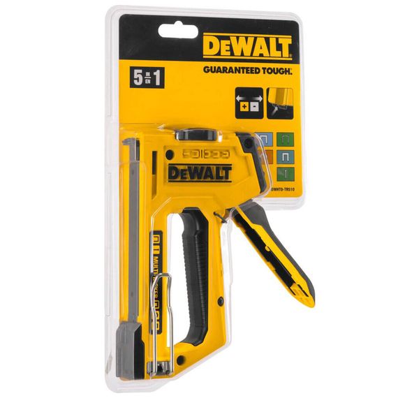 Степлер будівельний DeWALT "MULTI TACKER 5 в 1" скоби тип "A, G, H" 6-14мм, цвяхи "J" 12, 15 мм. (DWHT0-TR510) | Зображення 3