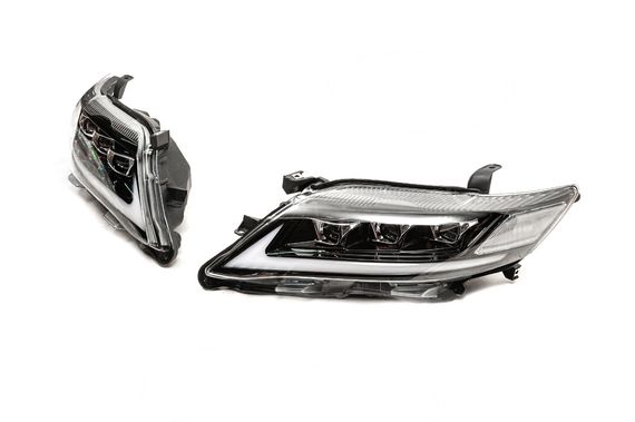 Передні фари Lexus-design (рестайлінг, 2 шт) для Toyota Camry 2006-2011 рр | Зображення 1