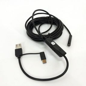 Камера эндоскоп с кабелем на 2 метра 7 мм USB/micro USB EX-445 с подсветкой