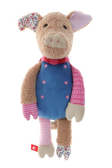 Мягкая игрушка sigikid Patchwork Sweety Свинка 31 см 38708SK (38708SK) | Зображення 8