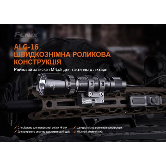 Кріплення на зброю для ліхтарів Fenix ALG-16 | Зображення 4
